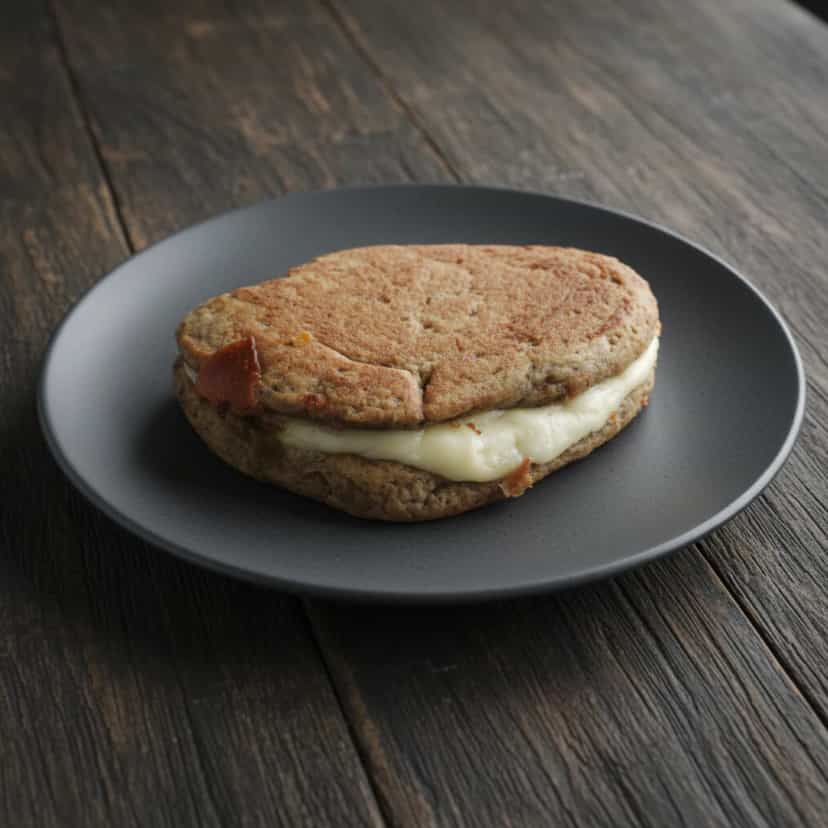 Foto deliciosa de Crepioca Low Carb pronta para servir - Tapioca & Cuscuz