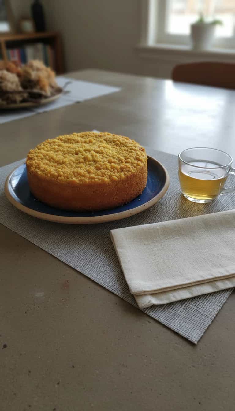 Foto deliciosa de Cuscuz de Milho Cremoso pronta para servir - Tapioca & Cuscuz
