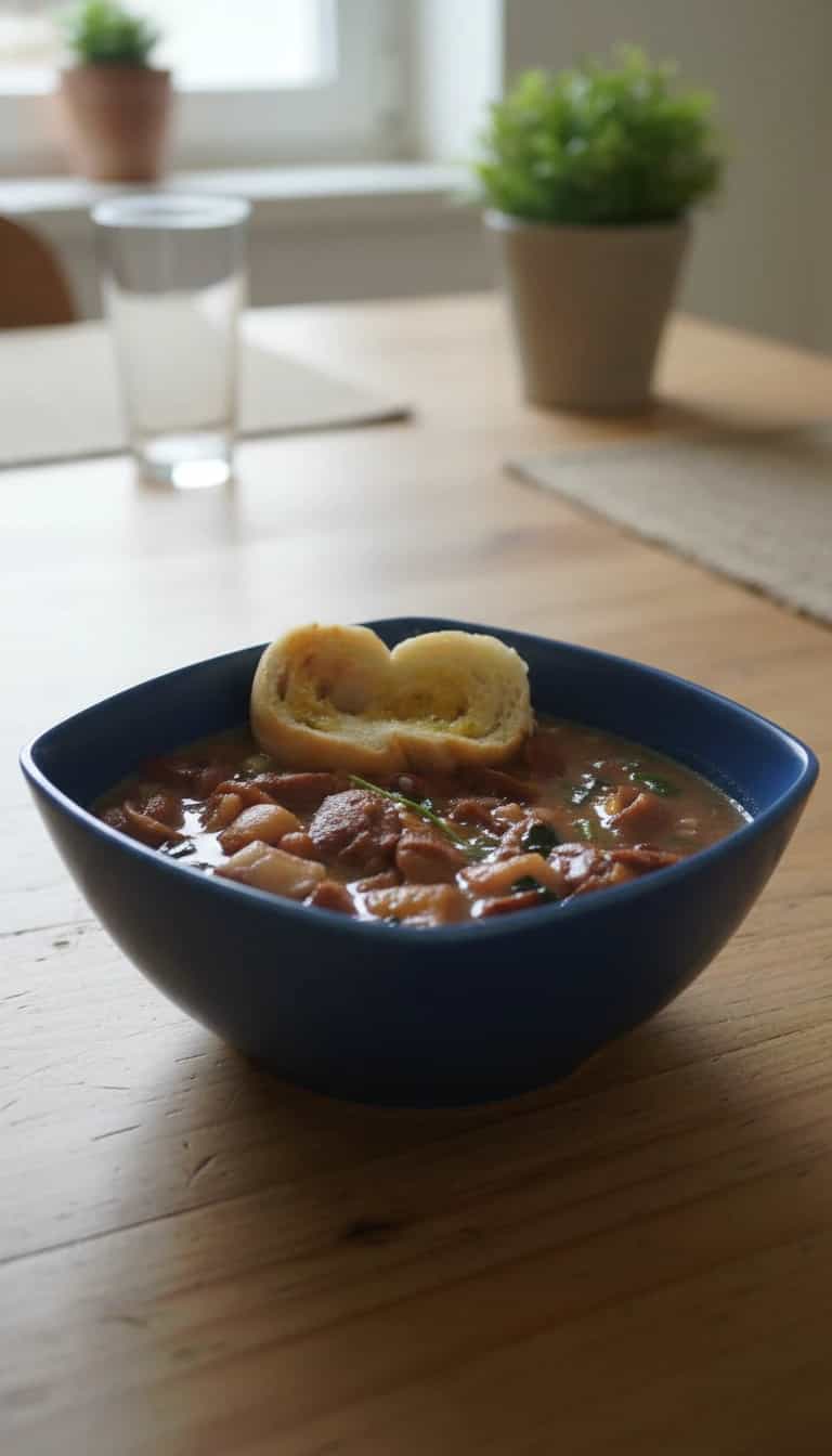 Foto deliciosa de Dobradinha com Feijão Manteiga pronta para servir - Pratos Brasileiros Icônicos