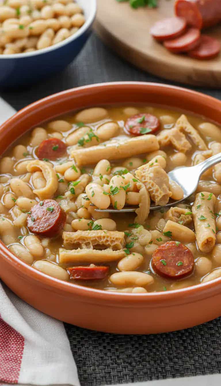 Foto deliciosa de Dobradinha Tradicional pronta para servir - Pratos Brasileiros Icônicos