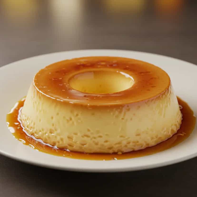 Foto deliciosa de Doce de Leite Cremoso pronta para servir - Pudins & Cremes