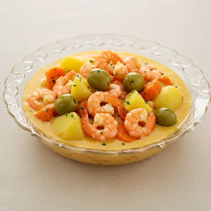 Foto deliciosa de Ensopado de Camarão Cremoso pronta para servir - Peixes & Frutos do Mar