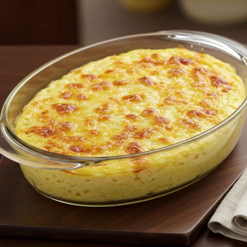 Foto deliciosa de Escondidinho de Bacalhau Cremoso pronta para servir - Peixes & Frutos do Mar