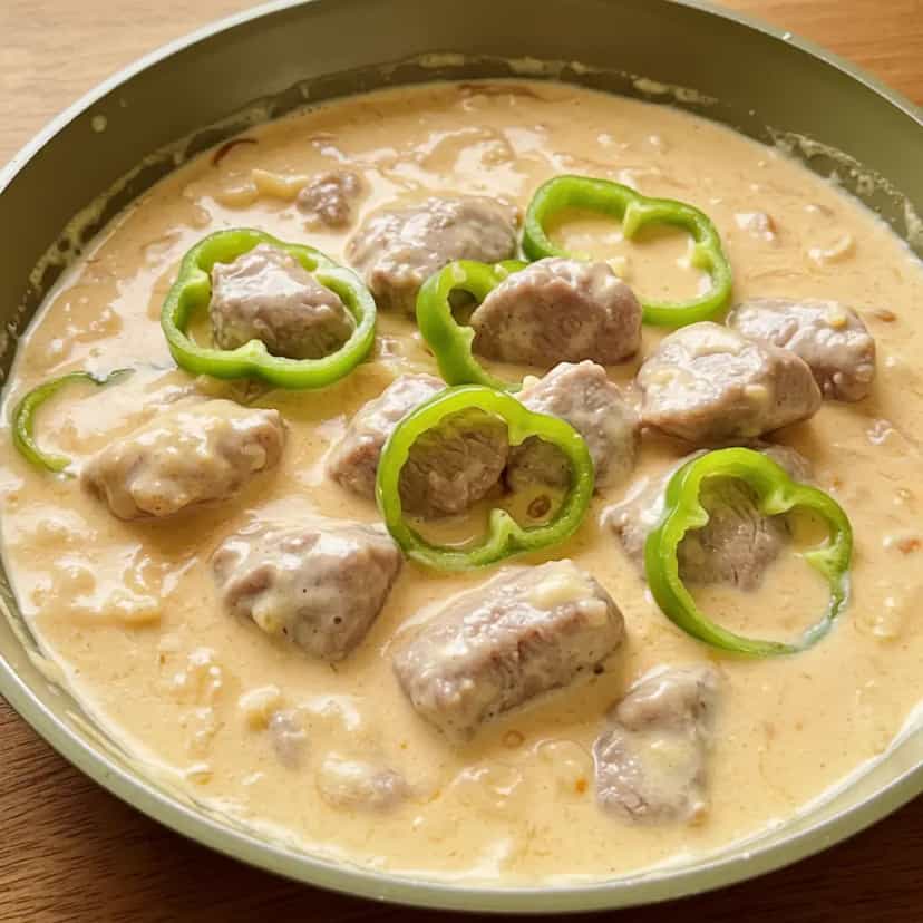 Foto deliciosa de Estrogonofe de Carne Clássico pronta para servir - Carnes & Frango