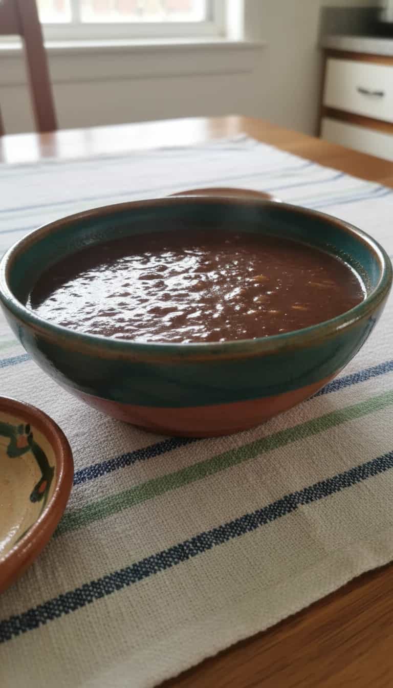 Foto deliciosa de Feijão Preto Tradicional Caseiro pronta para servir - Pratos Brasileiros Icônicos