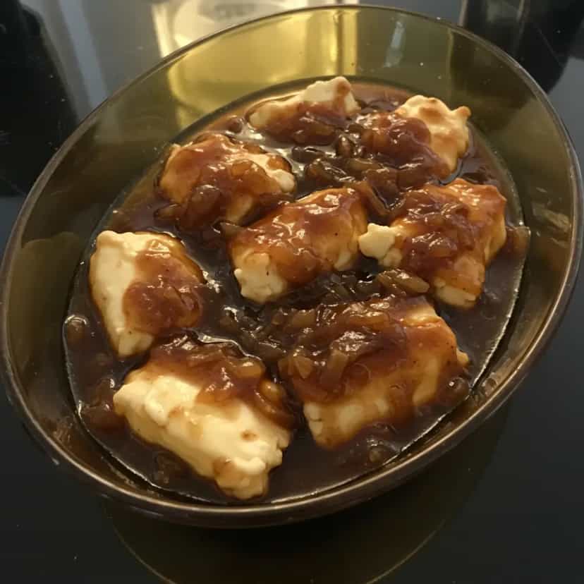 Foto deliciosa de Fígado ao Molho Branco com Palmito pronta para servir - Carnes & Frango