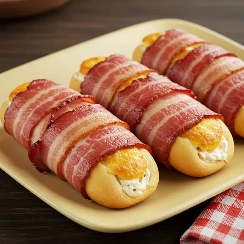 Foto deliciosa de Frango com Bacon Crocante na Air Fryer pronta para servir - Na Airfryer