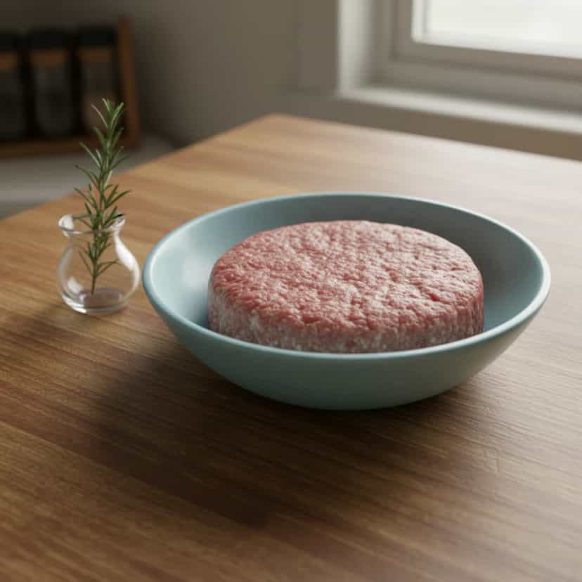 Foto deliciosa de Hambúrguer Caseiro de Picanha e Paleta pronta para servir - Sanduíches & Hambúrgueres