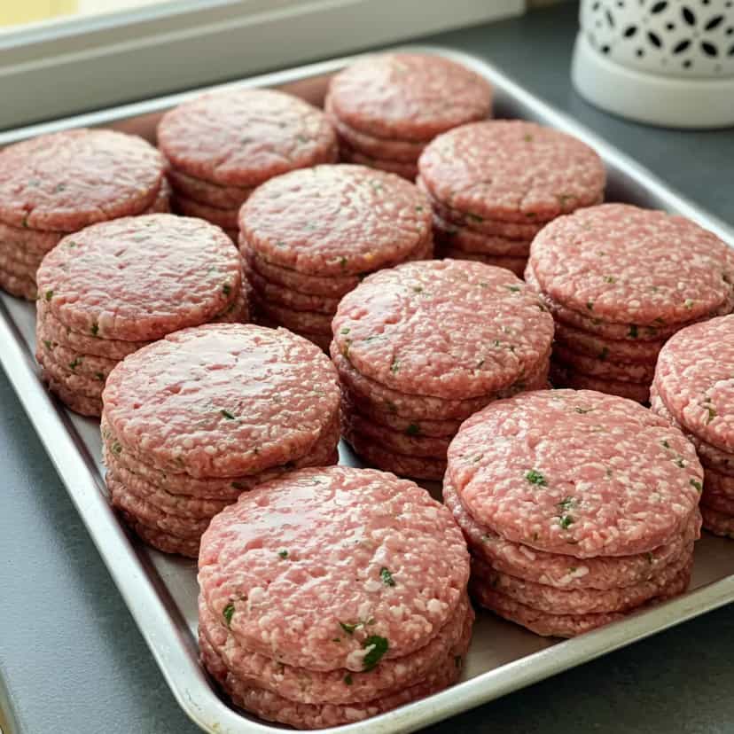 Foto deliciosa de Hambúrguer Caseiro Tradicional pronta para servir - Sanduíches & Hambúrgueres