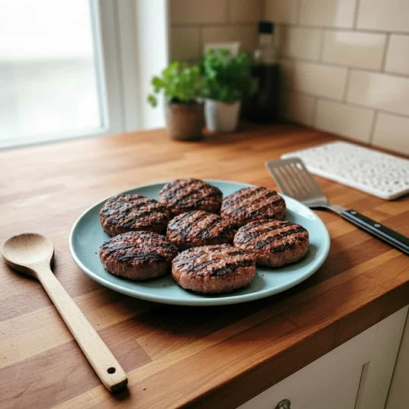 Foto deliciosa de Hambúrguer de Bacon e Queijo pronta para servir - Sanduíches & Hambúrgueres
