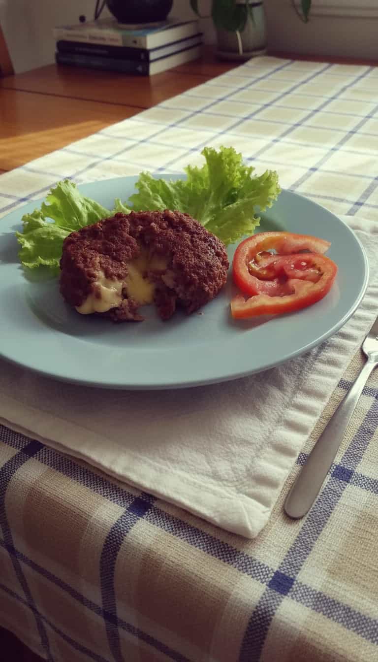 Foto deliciosa de Hambúrguer de Bacon Recheado pronta para servir - Sanduíches & Hambúrgueres