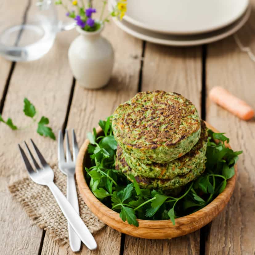 Foto deliciosa de Hambúrguer de Legumes pronta para servir - Sanduíches & Hambúrgueres