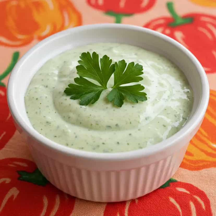 Foto deliciosa de Maionese de Leite Temperada pronta para servir - Outras Receitas