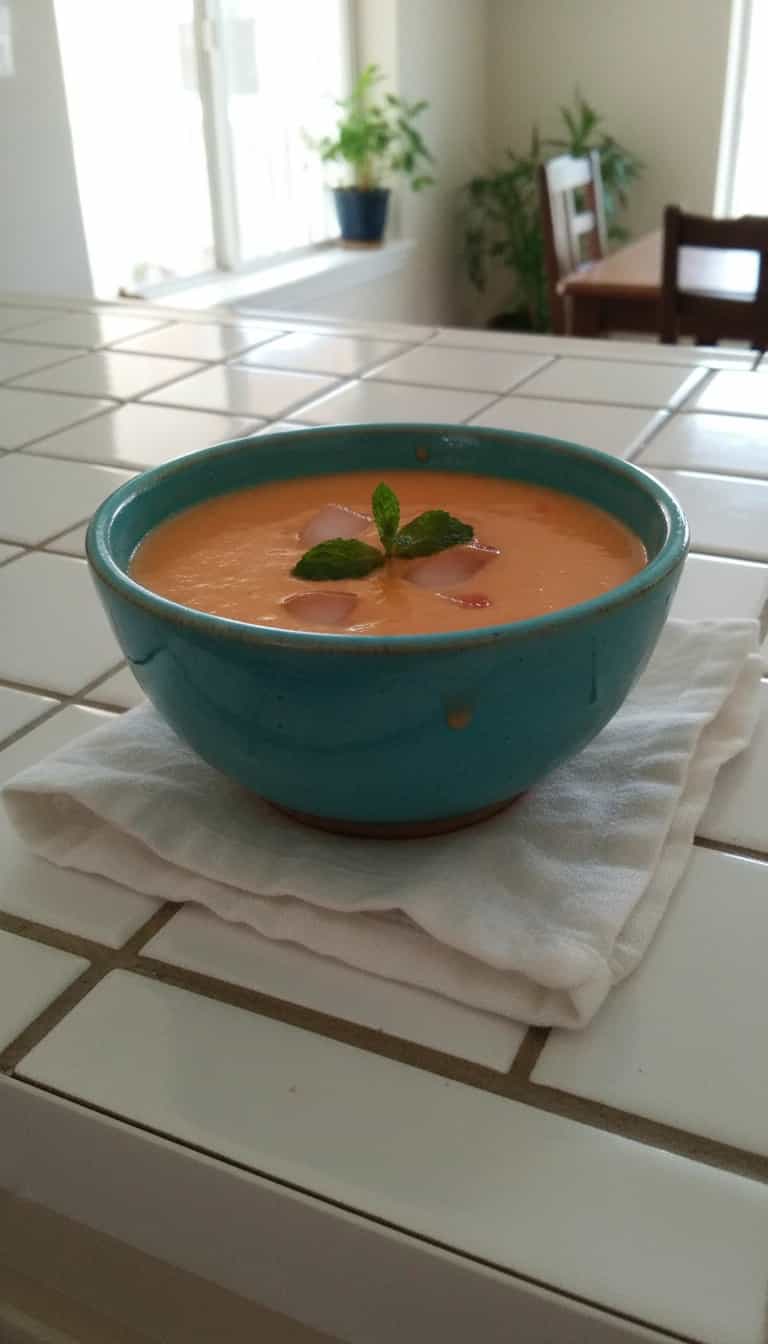 Foto deliciosa de Mamão com Sorvete e Granola pronta para servir - Doces Gelados & Sorvetes