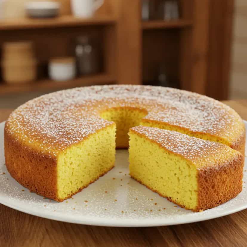 Foto deliciosa de Massa básica para bolo (sem leite) pronta para servir - Veganas