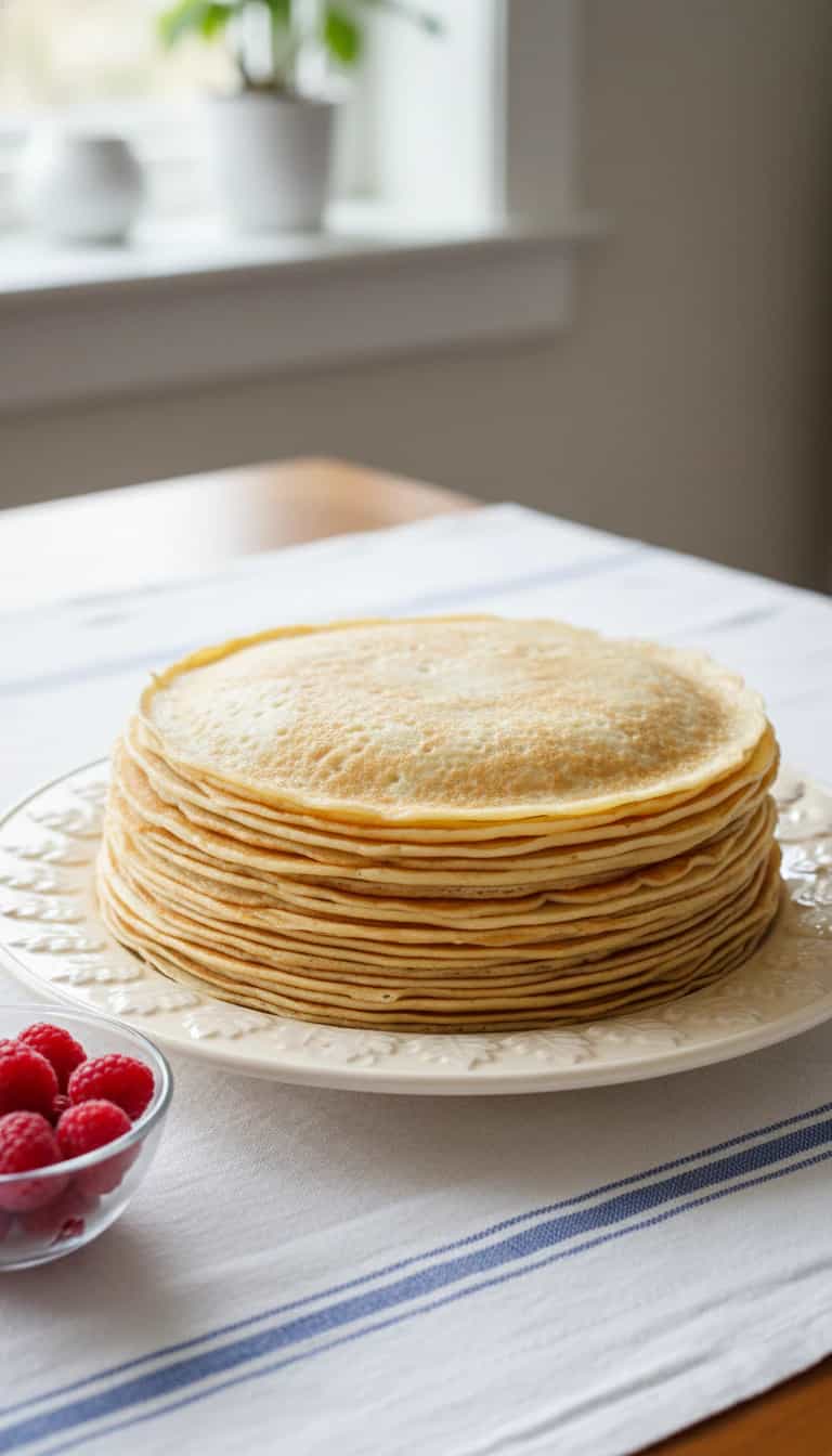 Foto deliciosa de Massa de Panqueca pronta para servir - Panquecas & Waffles