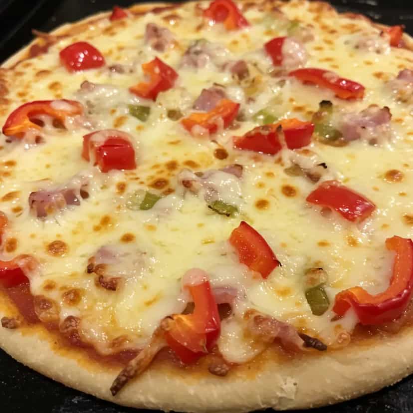 Foto deliciosa de Massa para Pizza Caseira pronta para servir - Pizzas & Salgados