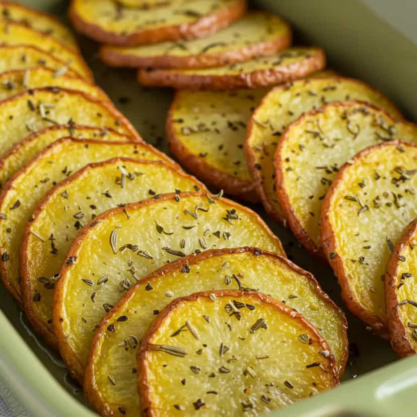 Foto deliciosa de Mil-Folhas de Mandioca pronta para servir - Snacks Assados