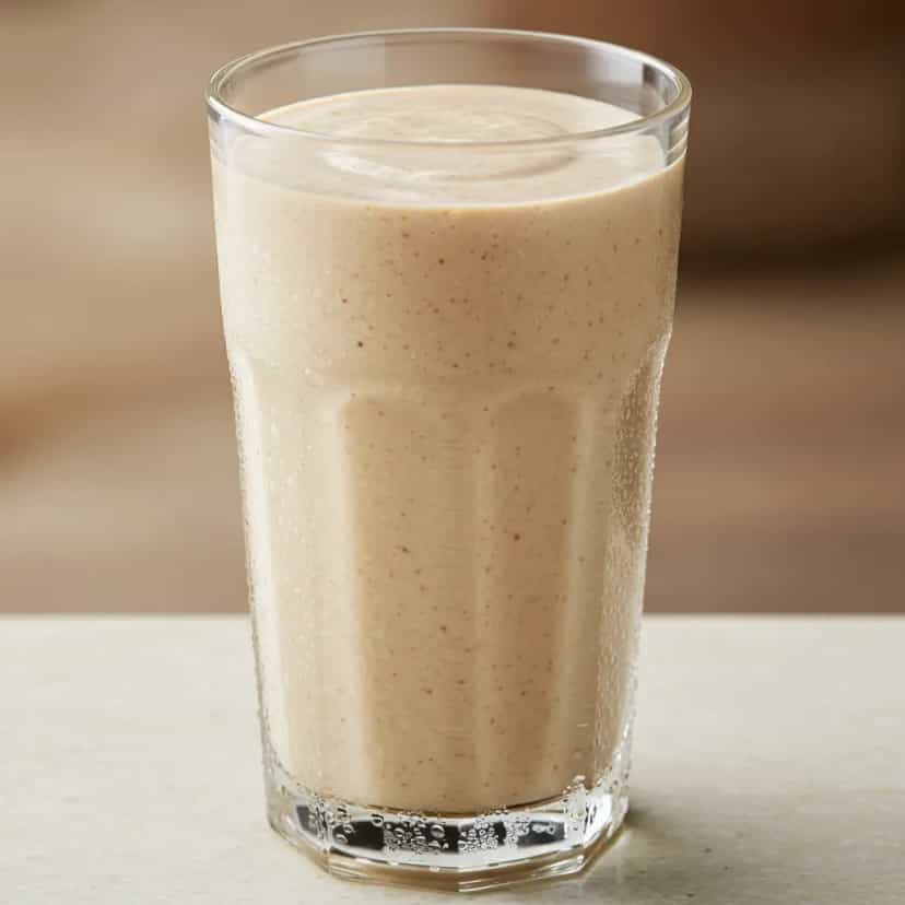 Foto deliciosa de Milk-shake de Ovomaltine pronta para servir - Milkshakes