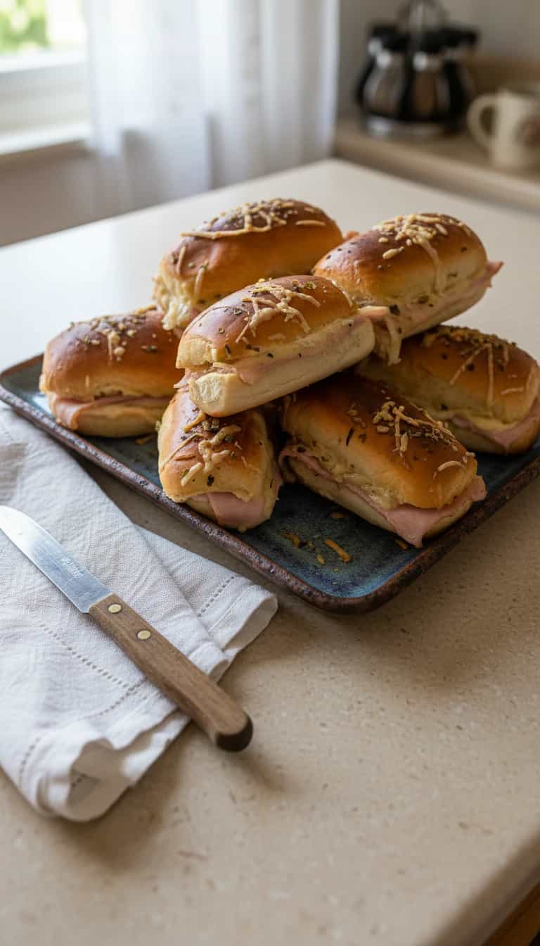 Foto deliciosa de Mini Misto-Quente de Forno pronta para servir - Lanches de Padaria