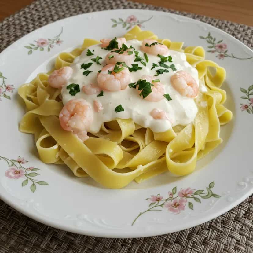 Foto deliciosa de Molho Bechamel (Molho Branco) pronta para servir - Massas & Macarrão