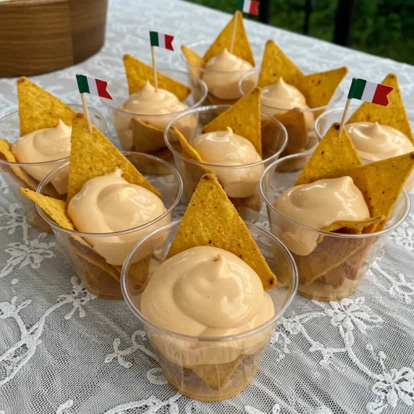 Foto deliciosa de Molho de Queijo Cheddar pronta para servir - Pastas & Patês