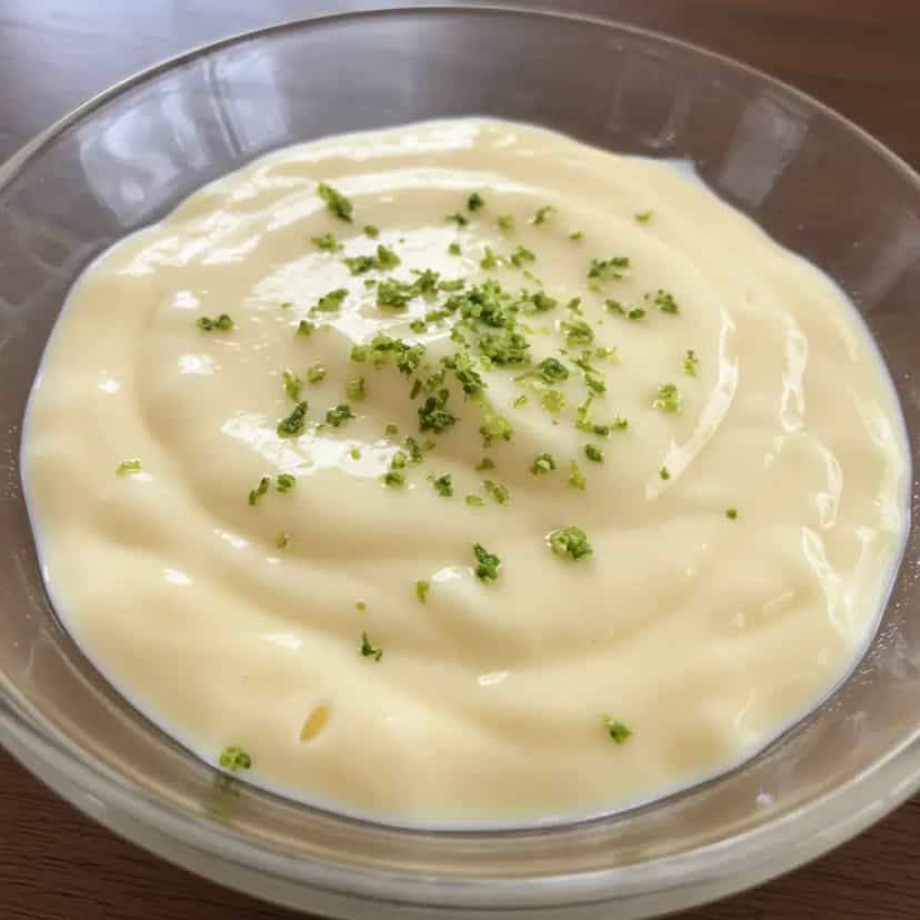 Foto deliciosa de Mousse de Limão pronta para servir - Pudins & Cremes