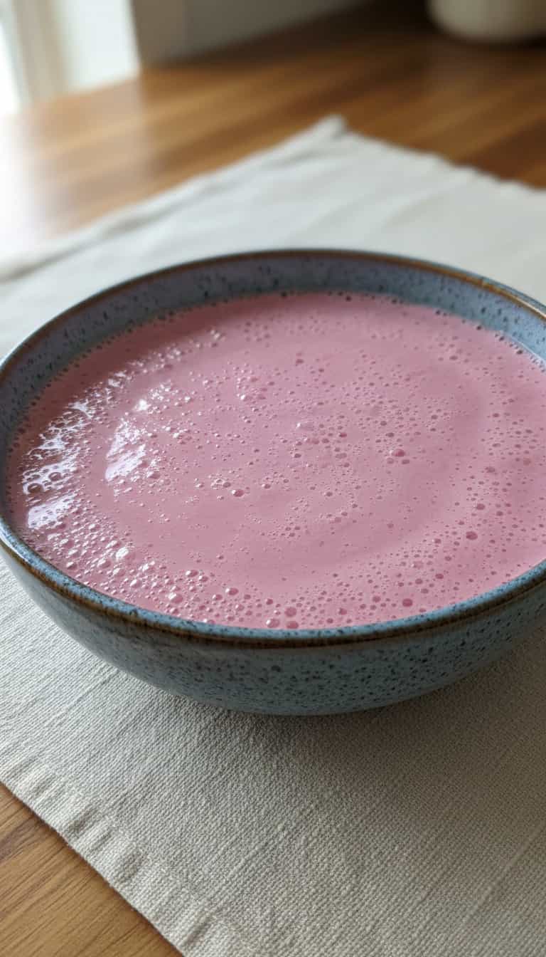 Foto deliciosa de Mousse de Morango Cremoso pronta para servir - Pudins & Cremes