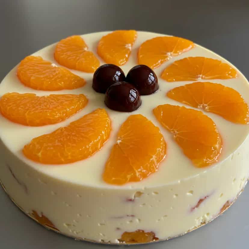 Foto deliciosa de Mousse de pêssego I pronta para servir - Doces Gelados & Sorvetes