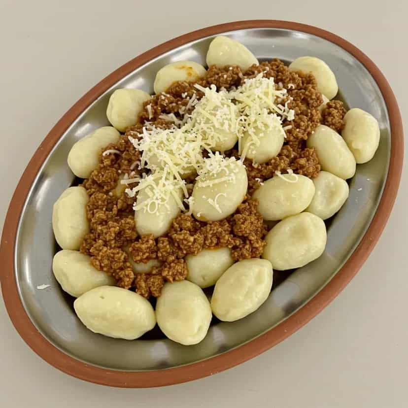 Foto deliciosa de Nhoque de Maionese pronta para servir - Outras Receitas