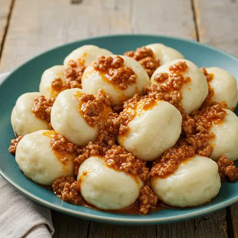 Foto deliciosa de Nhoque de Trigo Caseiro pronta para servir - Massas & Macarrão