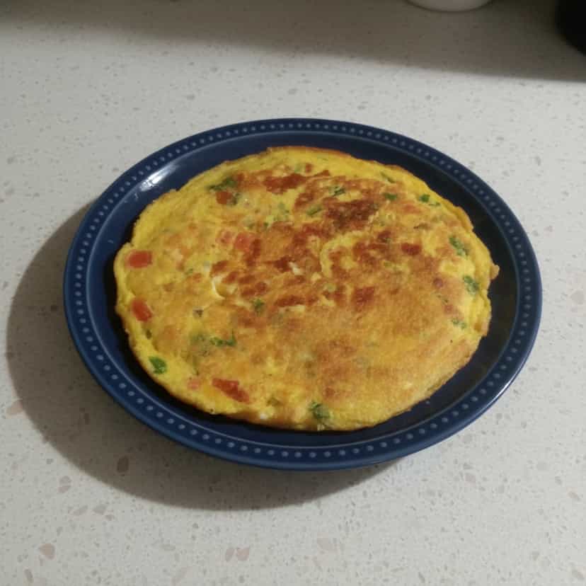 Foto deliciosa de Omelete da Larissa Prado Pereira pronta para servir - Ovos