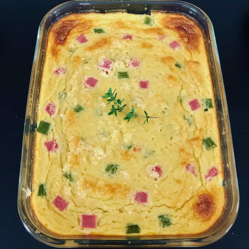 Foto deliciosa de Omelete de forno pronta para servir - Ovos