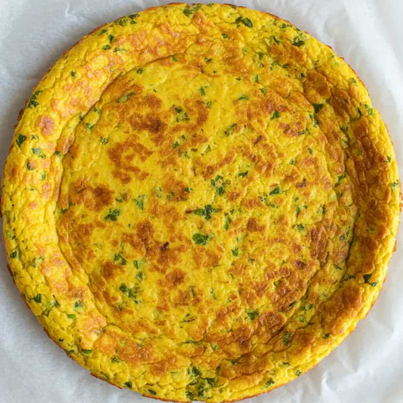 Foto deliciosa de Omelete Deliciosa pronta para servir - Ovos
