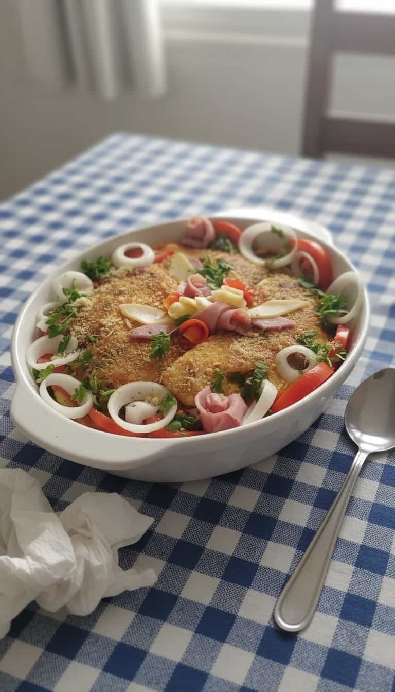 Foto deliciosa de Omelete Recheada com Queijo e Presunto pronta para servir - Ovos