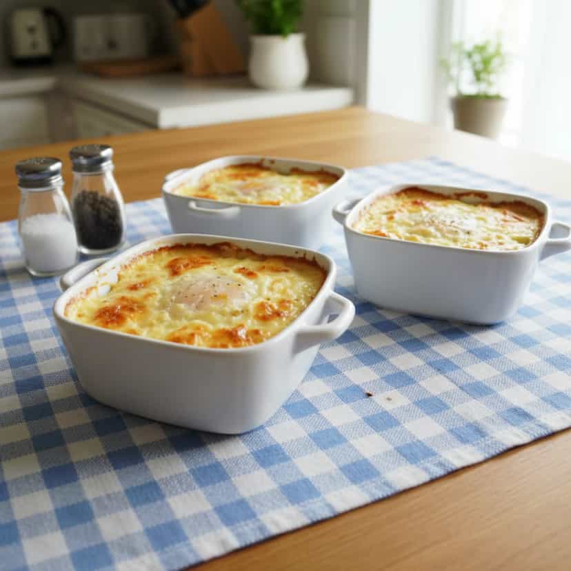 Foto deliciosa de Ovos de Convento pronta para servir - Café da Manhã Brasileiro