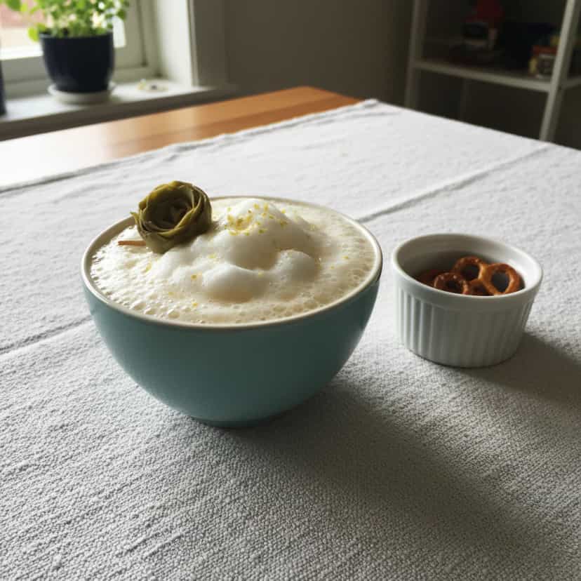 Foto deliciosa de Ovos Nevados Diet com Limão e Baunilha pronta para servir - Sem Assar