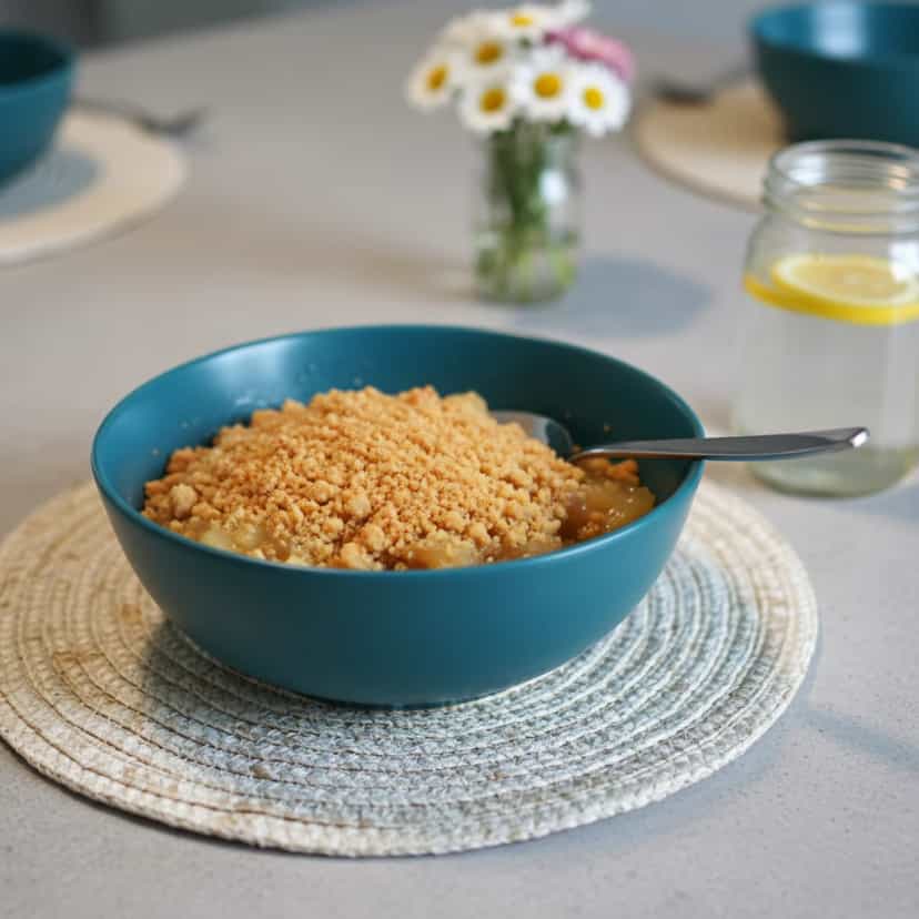 Foto deliciosa de Paçoca Cremosa de Colher pronta para servir - Pudins & Cremes