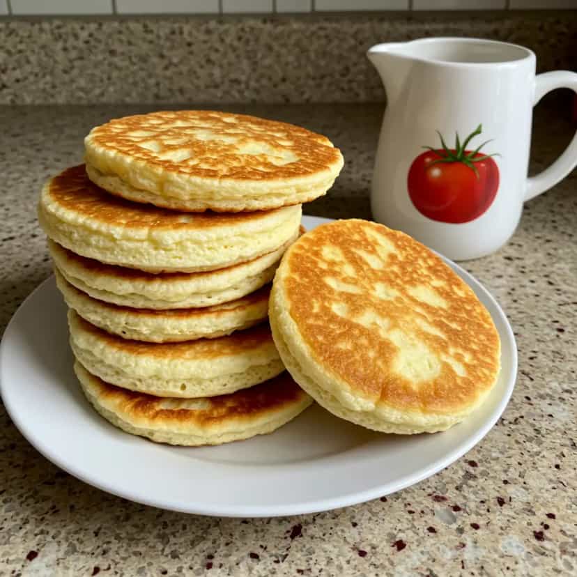 Foto deliciosa de Panquecas Americanas pronta para servir - Panquecas & Waffles