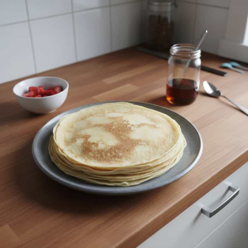 Foto deliciosa de Panquecas Deliciosas pronta para servir - Panquecas & Waffles