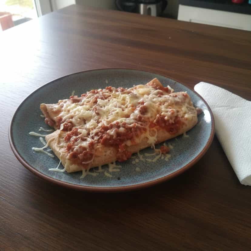 Foto deliciosa de Panquecas Integrais Deliciosas pronta para servir - Panquecas & Waffles