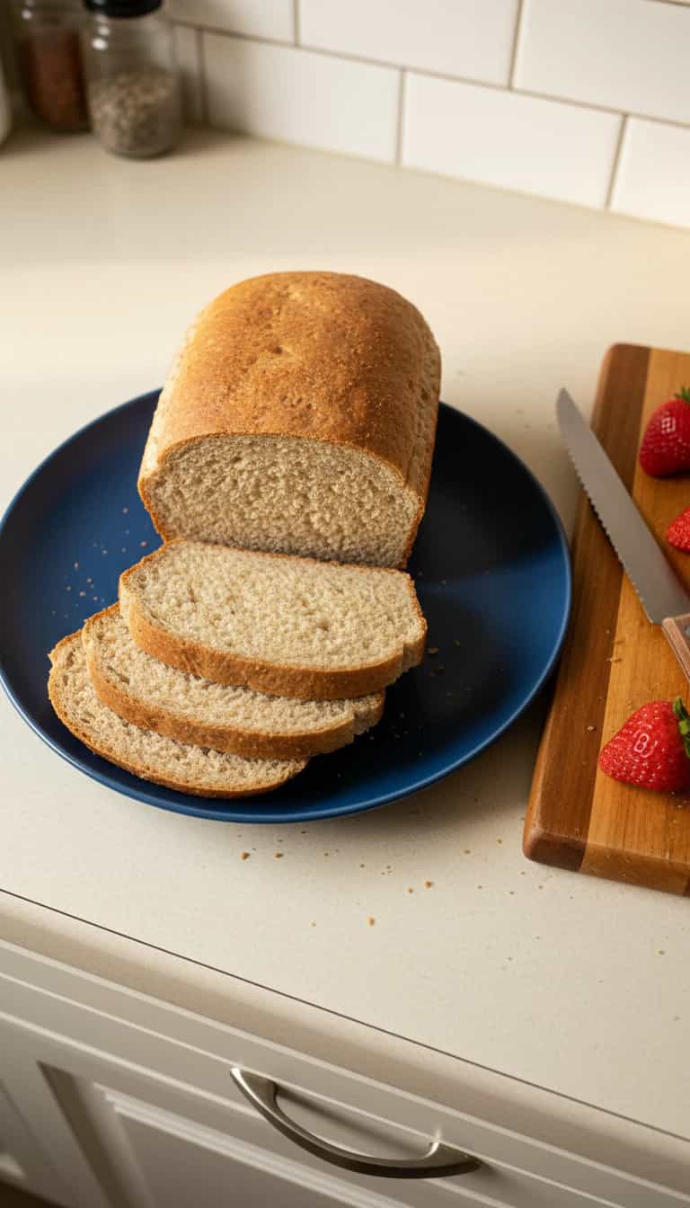 Foto deliciosa de Pão Caseiro de Trigo pronta para servir - Outras Receitas
