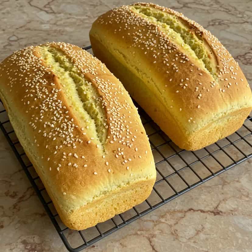 Foto deliciosa de Pão Caseiro sem Glúten com Batata pronta para servir - Sem Glúten