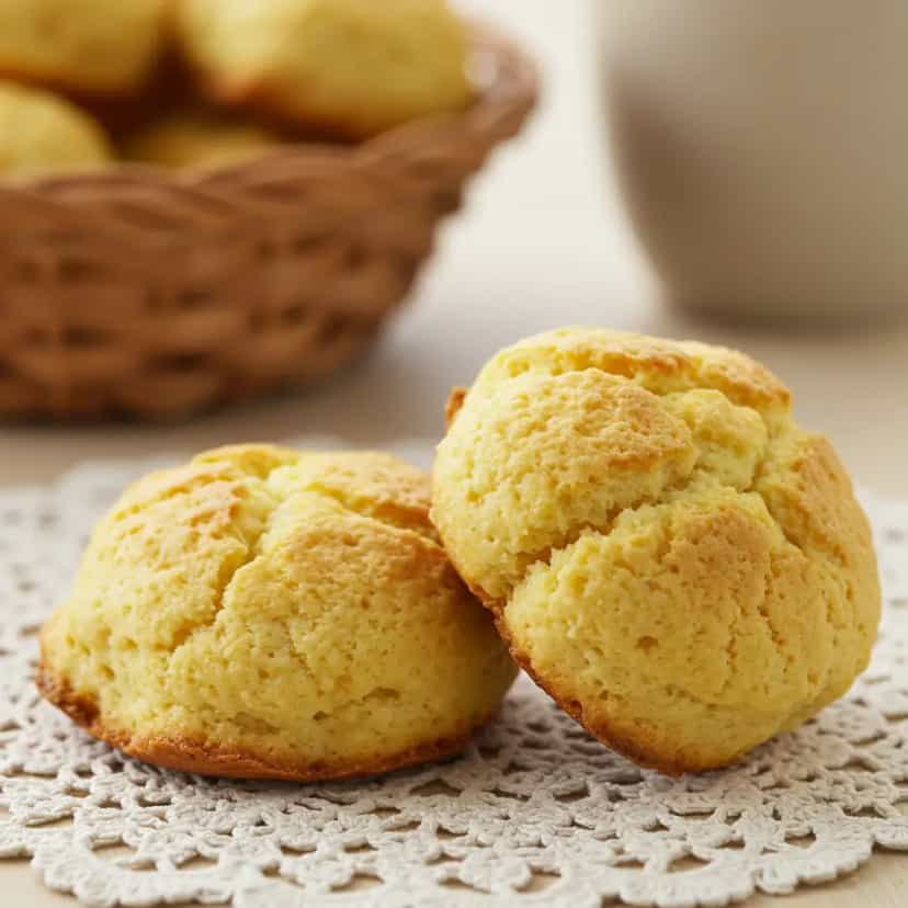 Foto deliciosa de Pão de Queijo 3 Ingredientes pronta para servir - Até 5 Ingredientes