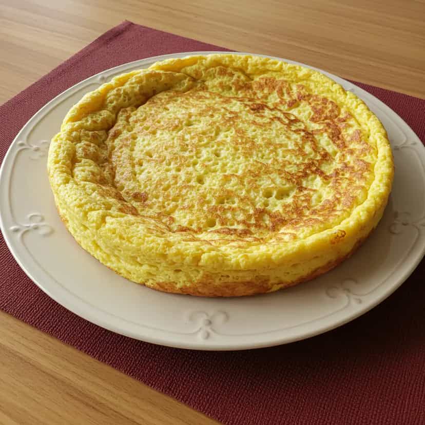 Foto deliciosa de Pão de Queijo Gigante na Frigideira pronta para servir - Lanches de Padaria