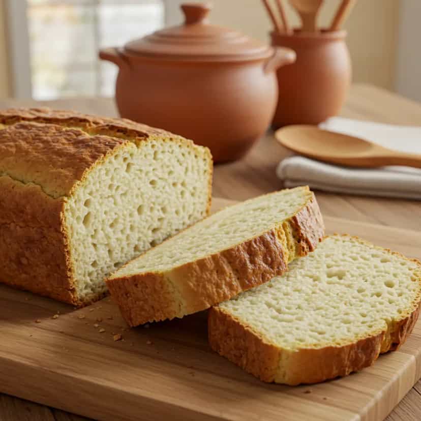 Foto deliciosa de Pão sem glúten pronta para servir - Sem Glúten