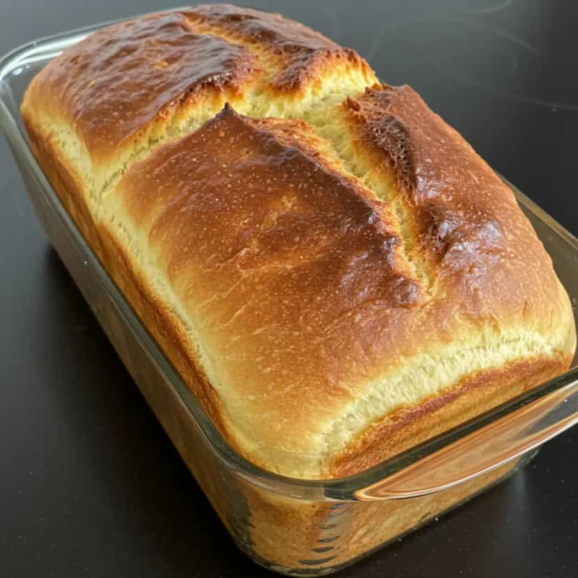 Foto deliciosa de Pão sem sovar pronta para servir - Lanches de Padaria