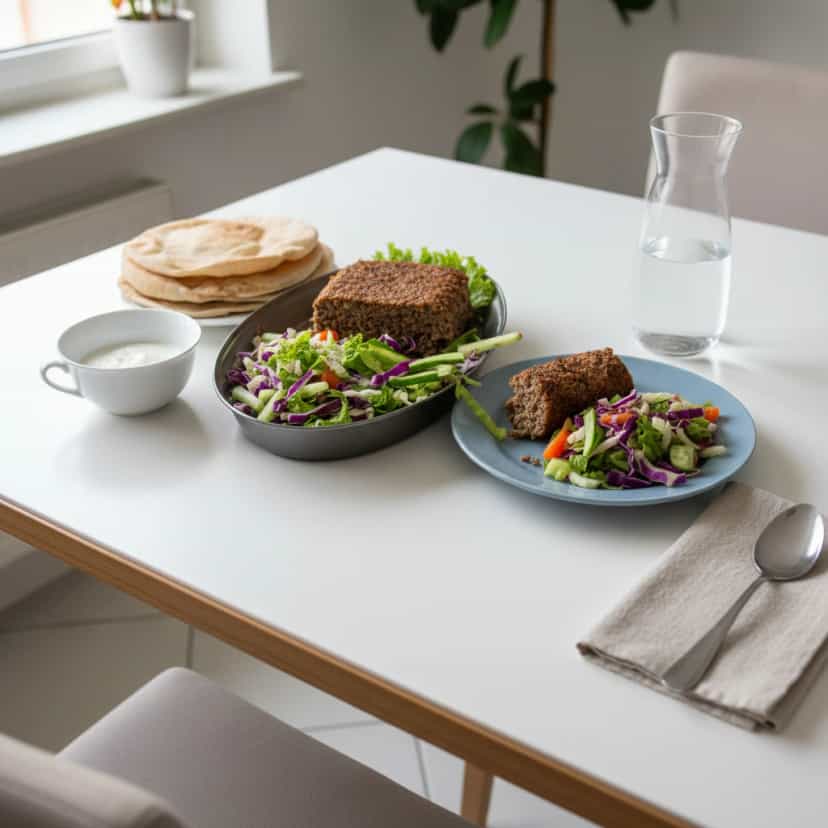 Foto deliciosa de Pasta de Fava Egípcia pronta para servir - Outras Receitas