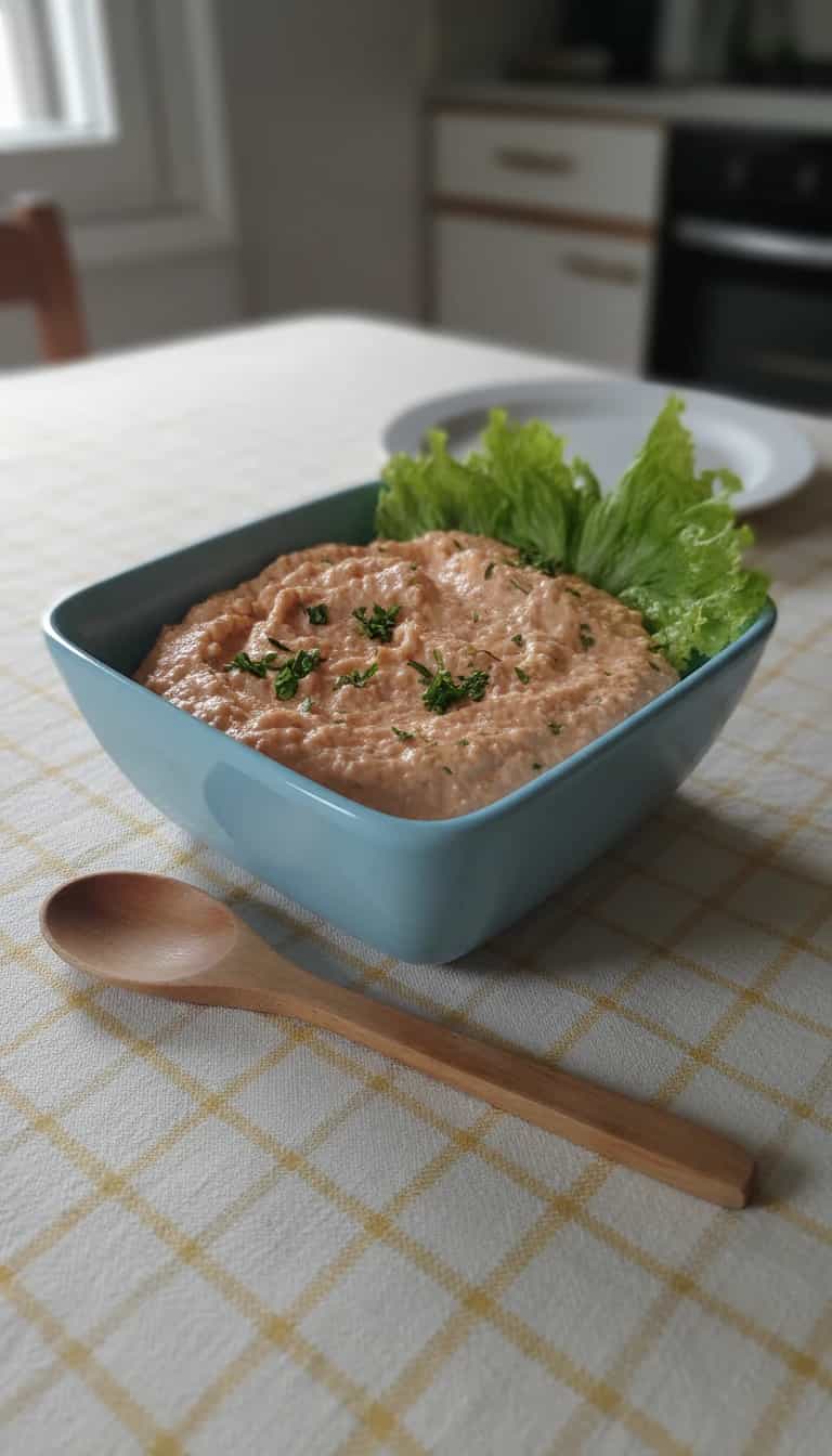 Foto deliciosa de Patê de Atum com Cenoura e Maionese pronta para servir - Pastas & Patês