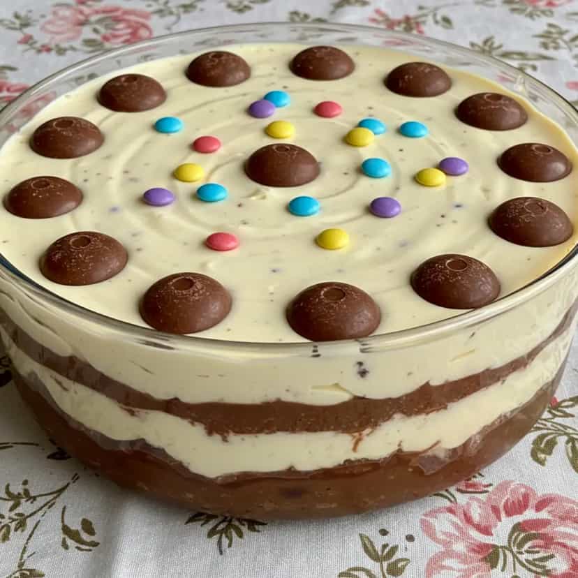 Foto deliciosa de Pavê de Cassapa pronta para servir - Sem Assar